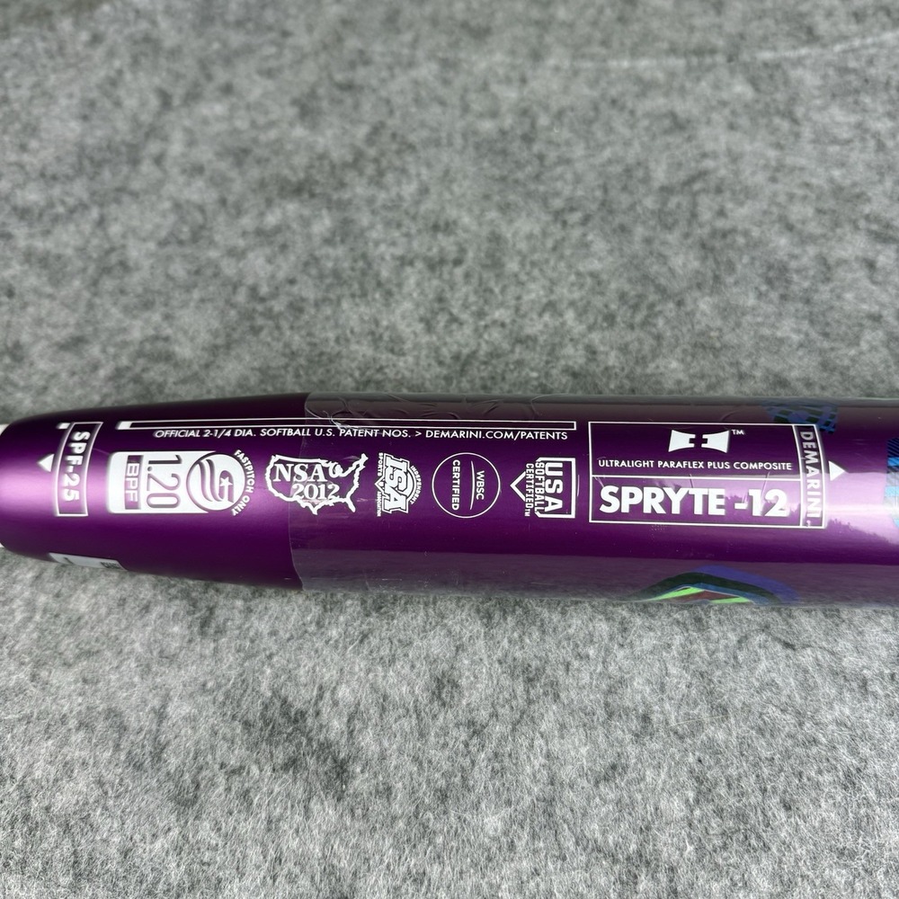 2025 Demarini Spryte NEW Fastpitch Softball Bat -12 32 inch 20 oz. 1.20 BPF - Picture 2 of 7